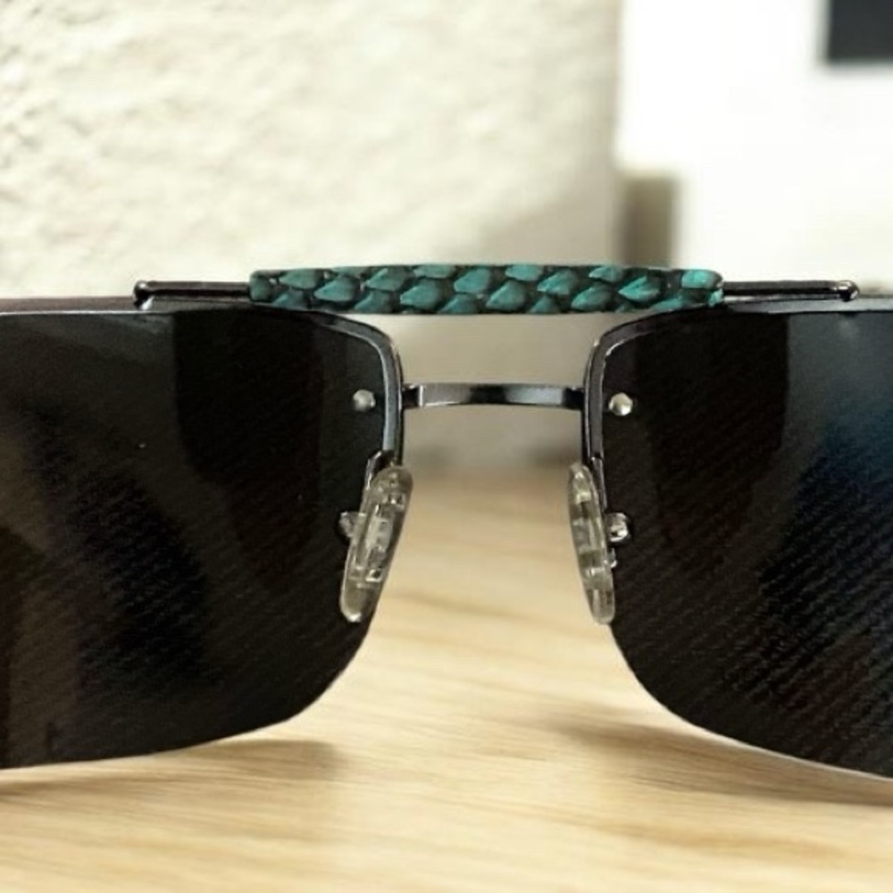 Technomarine Turquoise Python Sunglasses - image 6